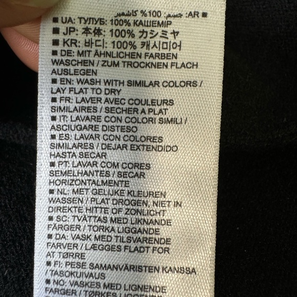 Allure Women's 100% Cashmere Black Sweater Sz XS - Picture 13 of 13